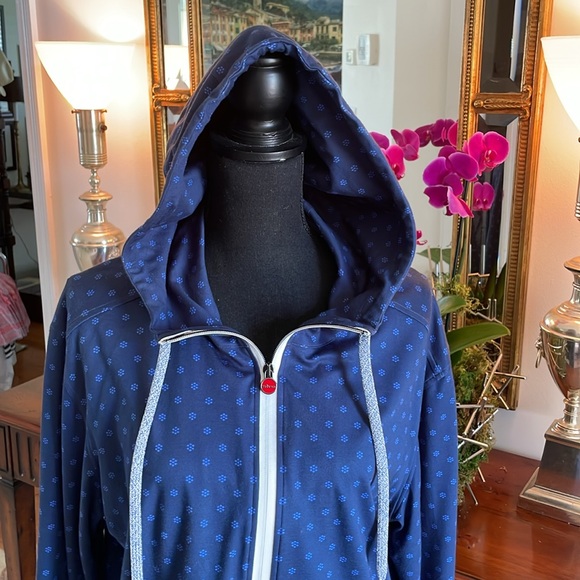Kiton front zipper hoodie size L - Picture 7 of 12